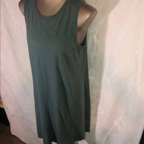 EUC Universal Threads Sage Green Sleeveless Dress Large - Picture 3 of 6